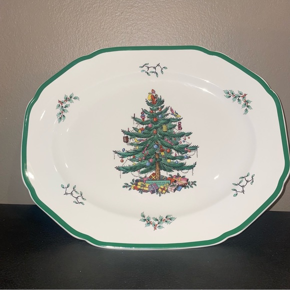 Spode Other - Spode Christmas Tree 14in Oval Platter
